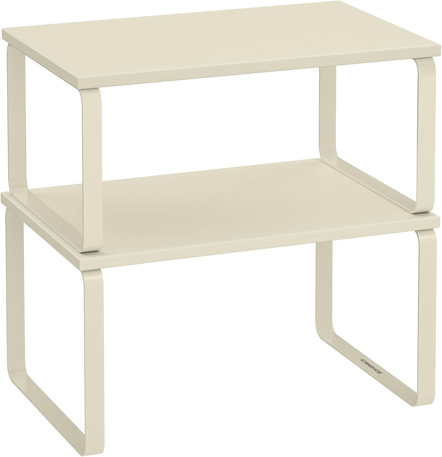 SONGMICS Cabinet Organizer Shelf, Set of 2 Spice Rack, Kitchen Storage | Amazon (US)