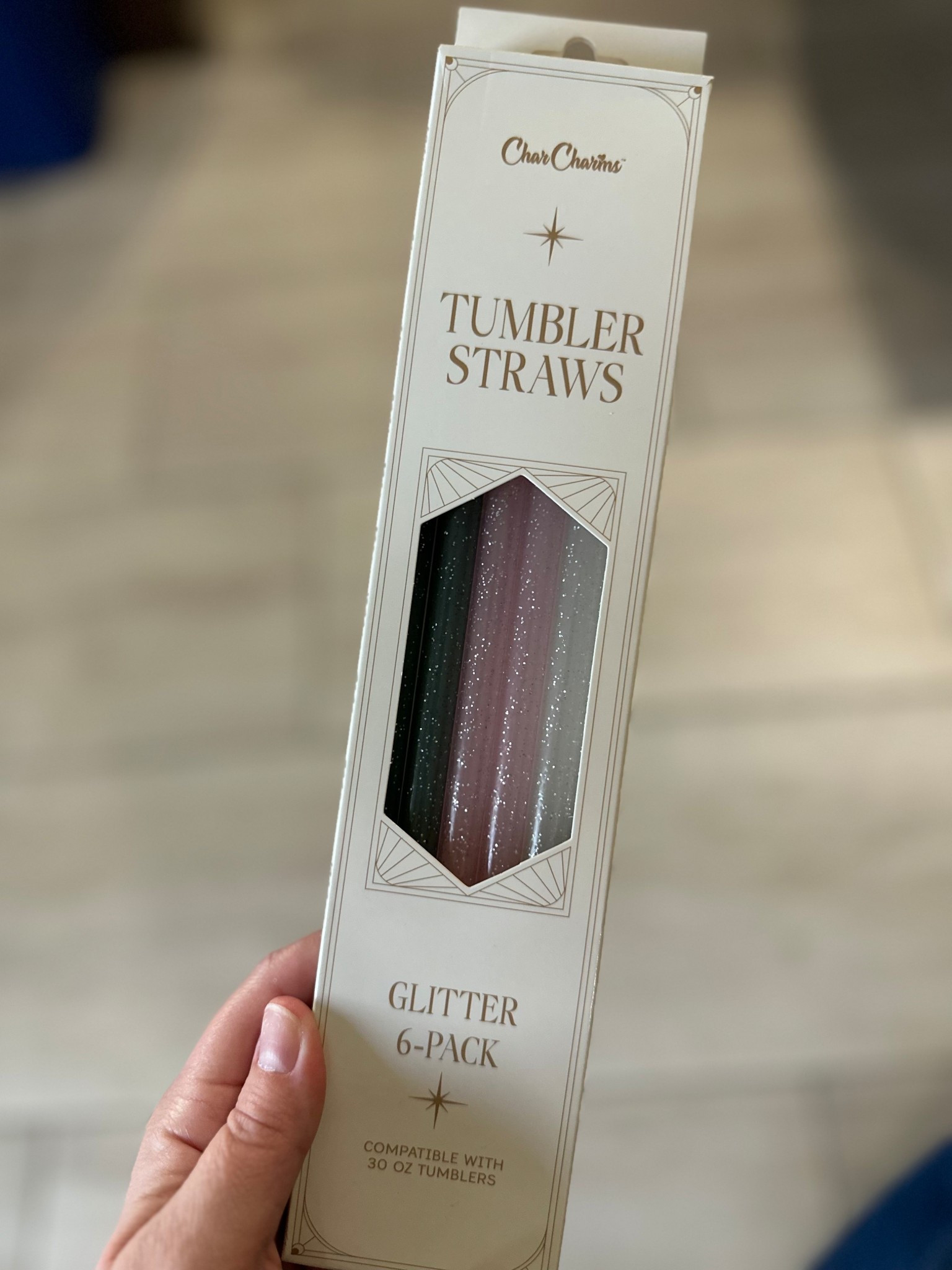 I love these tumbler straws I picked up at Target, love the glittery colors! 

#targetfinds #tumblerstraws 