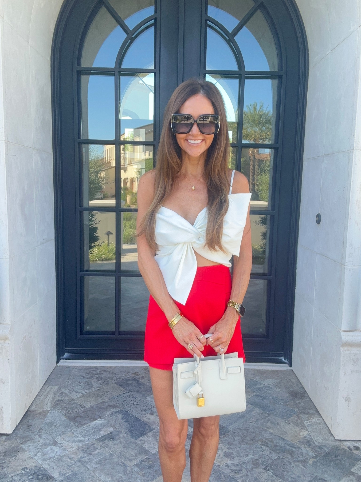 Wearing xs in skort. For exact top go to Zara website and type in maxi bow crop top. Also linked some cute Amazon tops I love ❤️ 

#LTKOver40 #LTKStyleTip