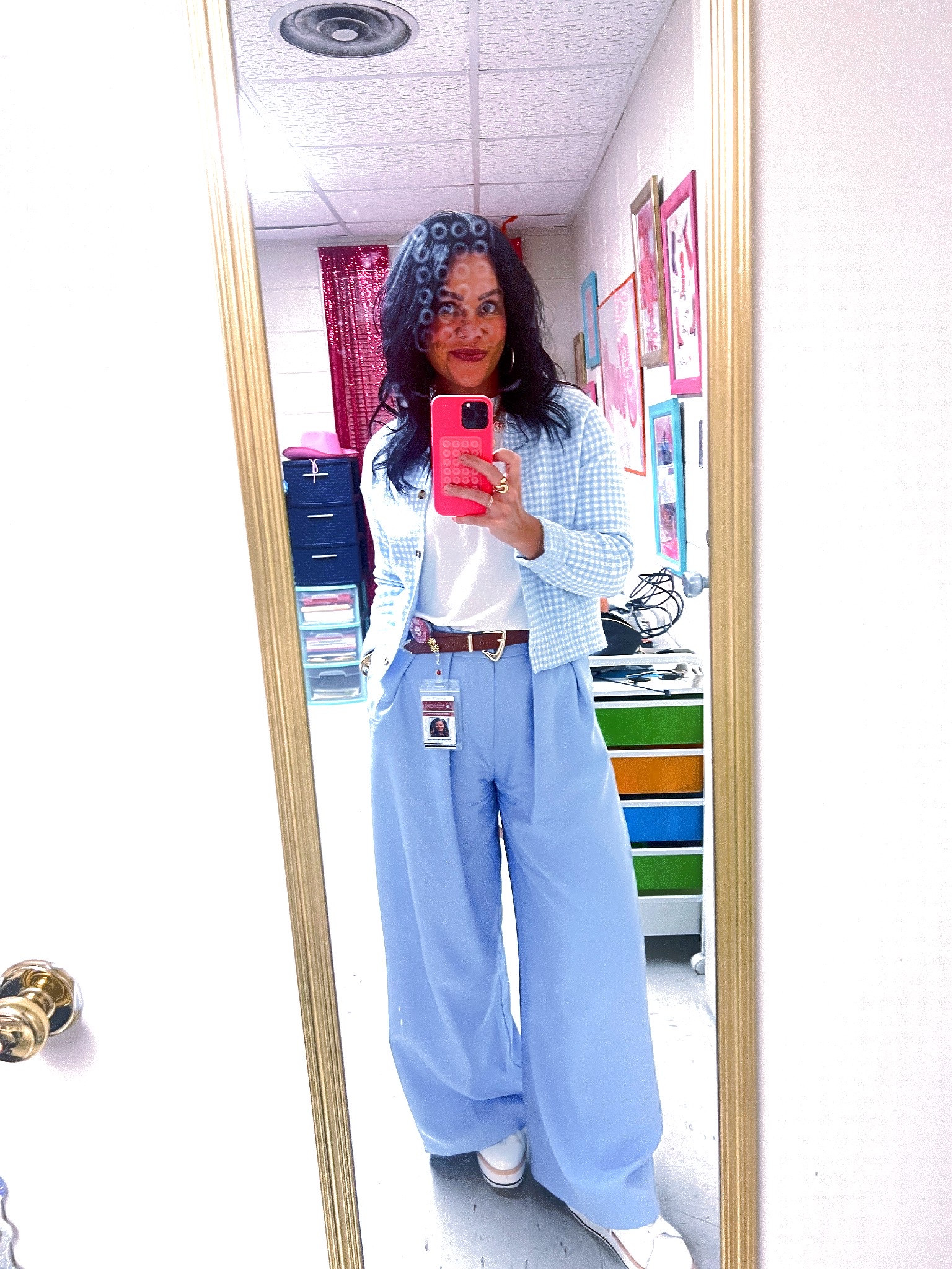 This out fit got all the compliments! Linked similar items below. 


Teacher
Teacher Outfits
Outfit inspo 
Teacher ootd 

#LTKWorkwear #LTKMidsize #LTKFindsUnder50