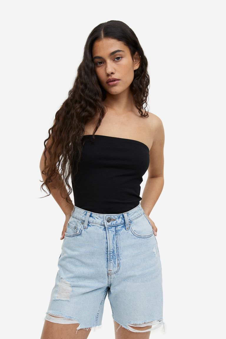 Jersey Bandeau Top | H&M (US)