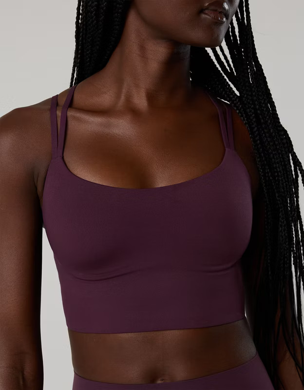 OFFLINE By Aerie Real Me Hold Up! Strappy Sports Bra | Aerie
