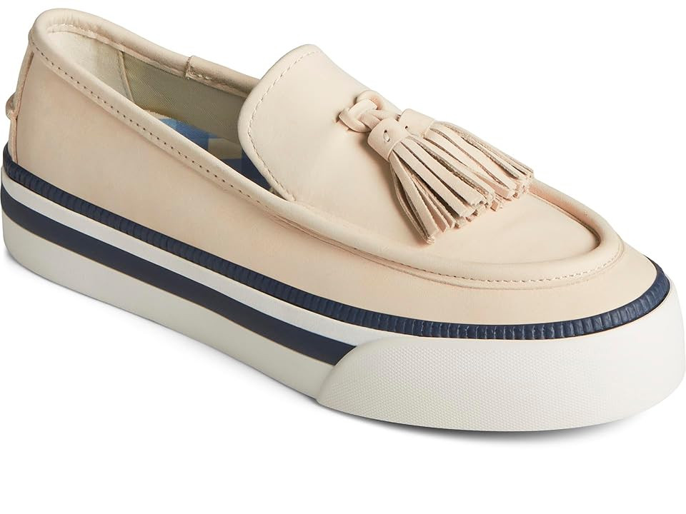 Sperry Sea Sailor Platform Women's Shoes White Leather : 8.5 W (C), Rubber | Zappos