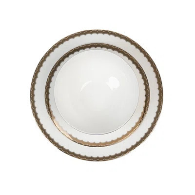 Everly Quinn Ankara Ceramic Bone China Dinnerware Set - Service for 4 | Wayfair North America
