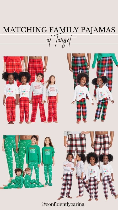 Target has the cutest matching Christmas pajamas for the whole fam!🎄

#LTKSeasonal #LTKfamily #LTKHoliday