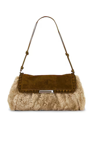 Soho Shoulder Bag in Mushroom & Dark Olive | Revolve Clothing (Global)