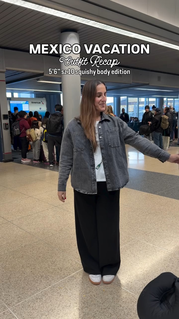 This reel was a whole family thing and we had so much fun with it! I had more looks but just narrowed it down to some favs! We stayed at @paradisusbymelia in playa del Carmen and it was perfect! Very family friendly! Medium is my true size. These are just some of my favorites from our trip!

When’s your next trip? Save this for that one!

#traveloutfits #beachvacation #airplaneoutfit  

 #LTKmomlife #LTKFindsUnder50 #LTKTravel