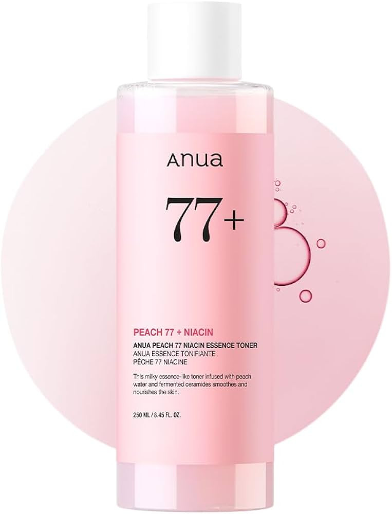 Anua Peach 77 - Tónico de niacina esencia, 8.5 fl oz, tóner iluminador para cara, niacinamida, ... | Amazon (US)