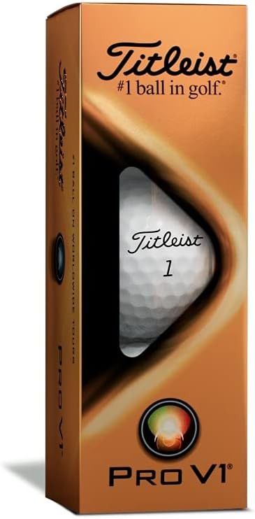 Titleist Pro v1 Sleeve - 3 Balls White | Amazon (US)