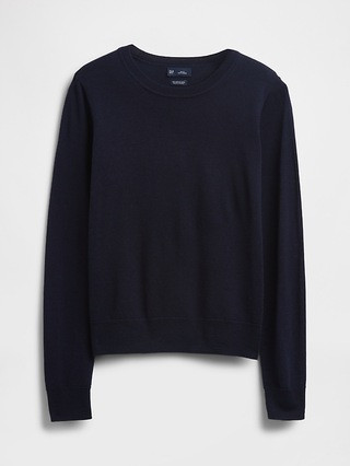 100% Merino Wool Crewneck Sweater | Gap (CA)