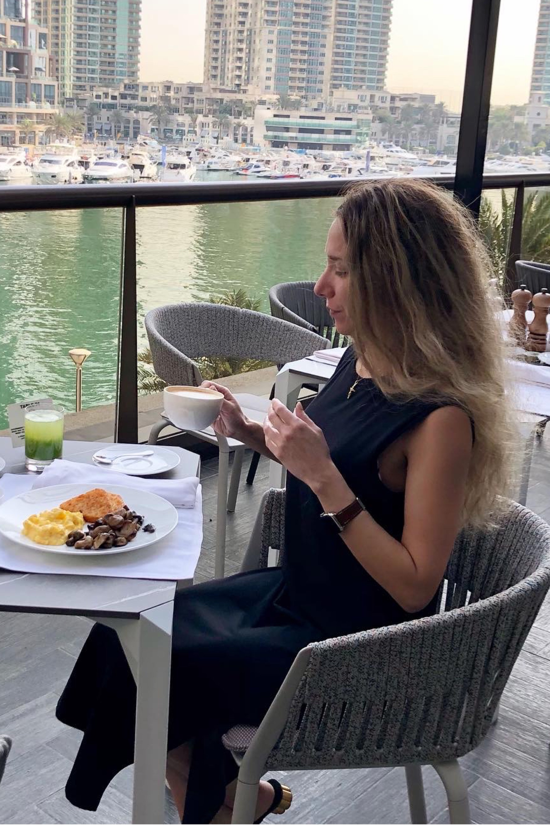 Perfect for breakfast and coffee by the Marina. ☕️ Sloane’s at the Grosvenor House, Dubai♥️🇦🇪

#LTKtravel #LTKstyletip #LTKunder50