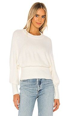 MAJORELLE Almond Sweater in Ivory from Revolve.com | Revolve Clothing (Global)