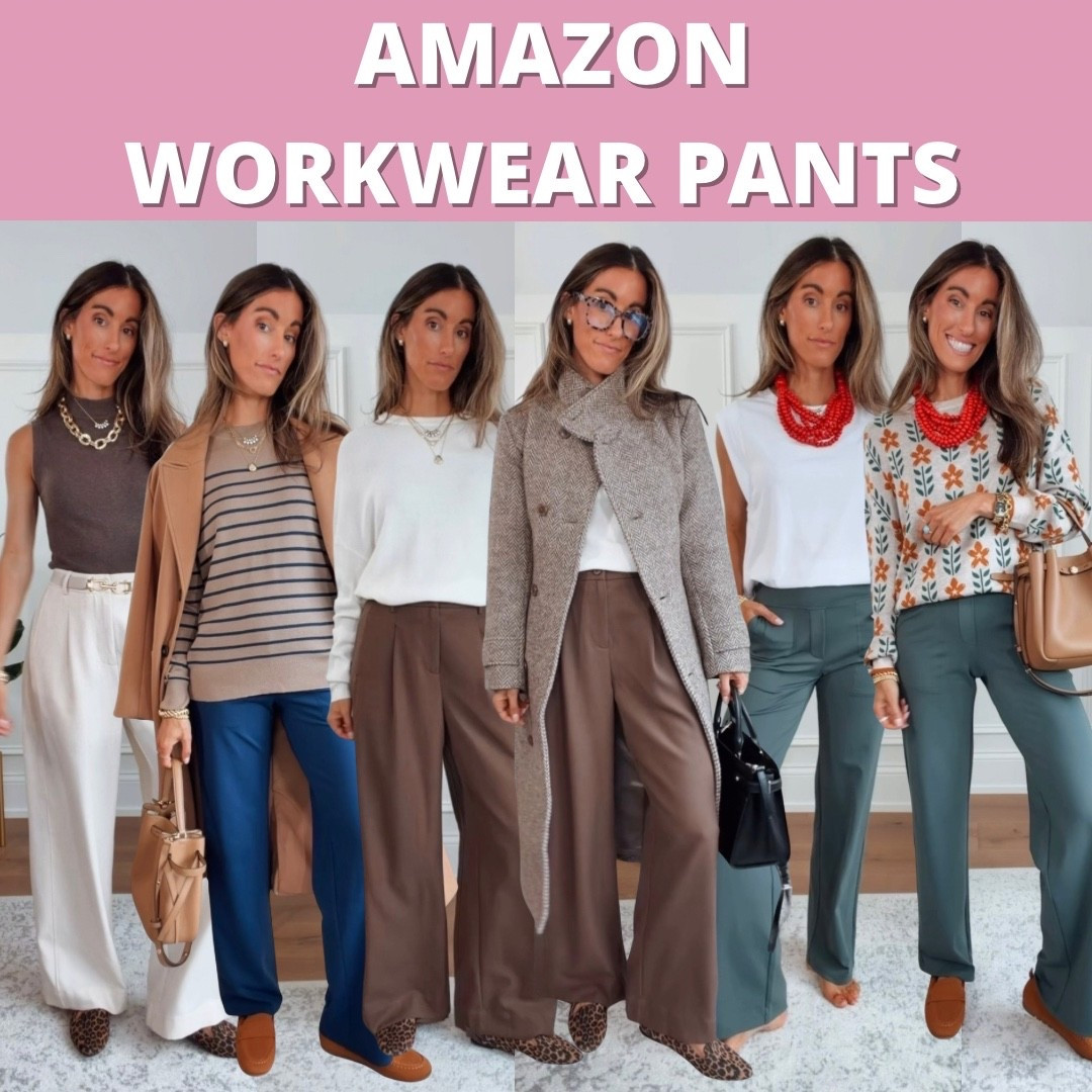 Scroll to shop. Amazon workwear outfits. Pants come in petite regular and tall sizes. Follow for more.

#LTKootd #LTKSaleAlert #LTKWorkwear