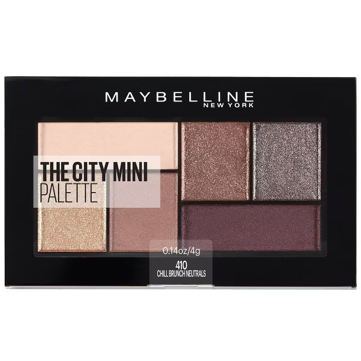 Maybelline City Mini Eyeshadow Palettes - 0.14oz | Target