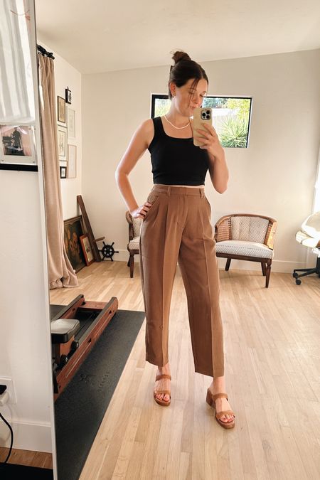 These heals are so comfy 👌🏼 
Trousers and top for an event I’m attending this week!

Use code HOTDEAL for 30% off! 

#LTKsalealert #LTKunder50 #LTKunder100