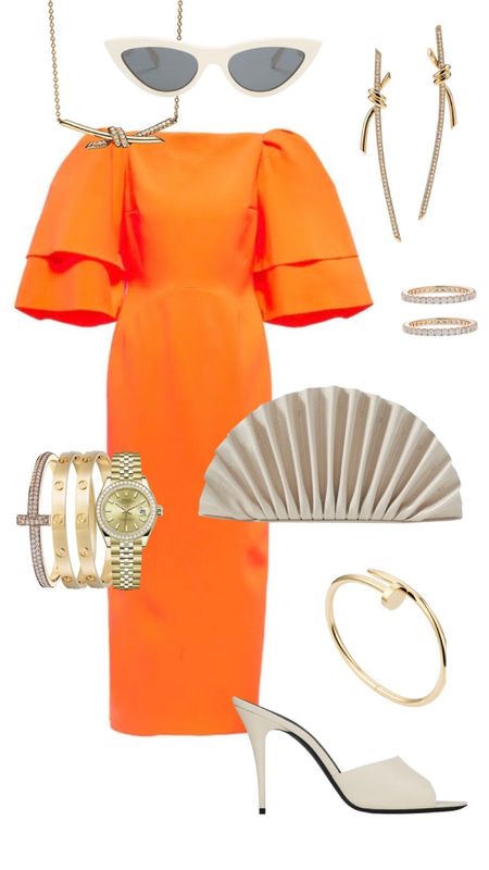 Orange outfit 🍊

Summer outfit, orange, midi dress, summer dress, bold colors

#LTKSeasonal #LTKstyletip