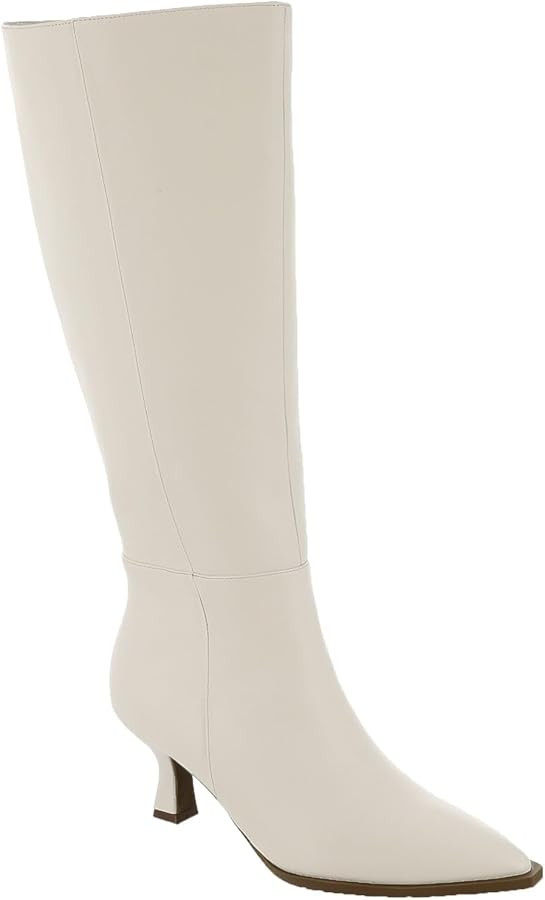 Masseys Women’s Joni Tall Boot with Side Zipper and Kitten Heel | Amazon (US)