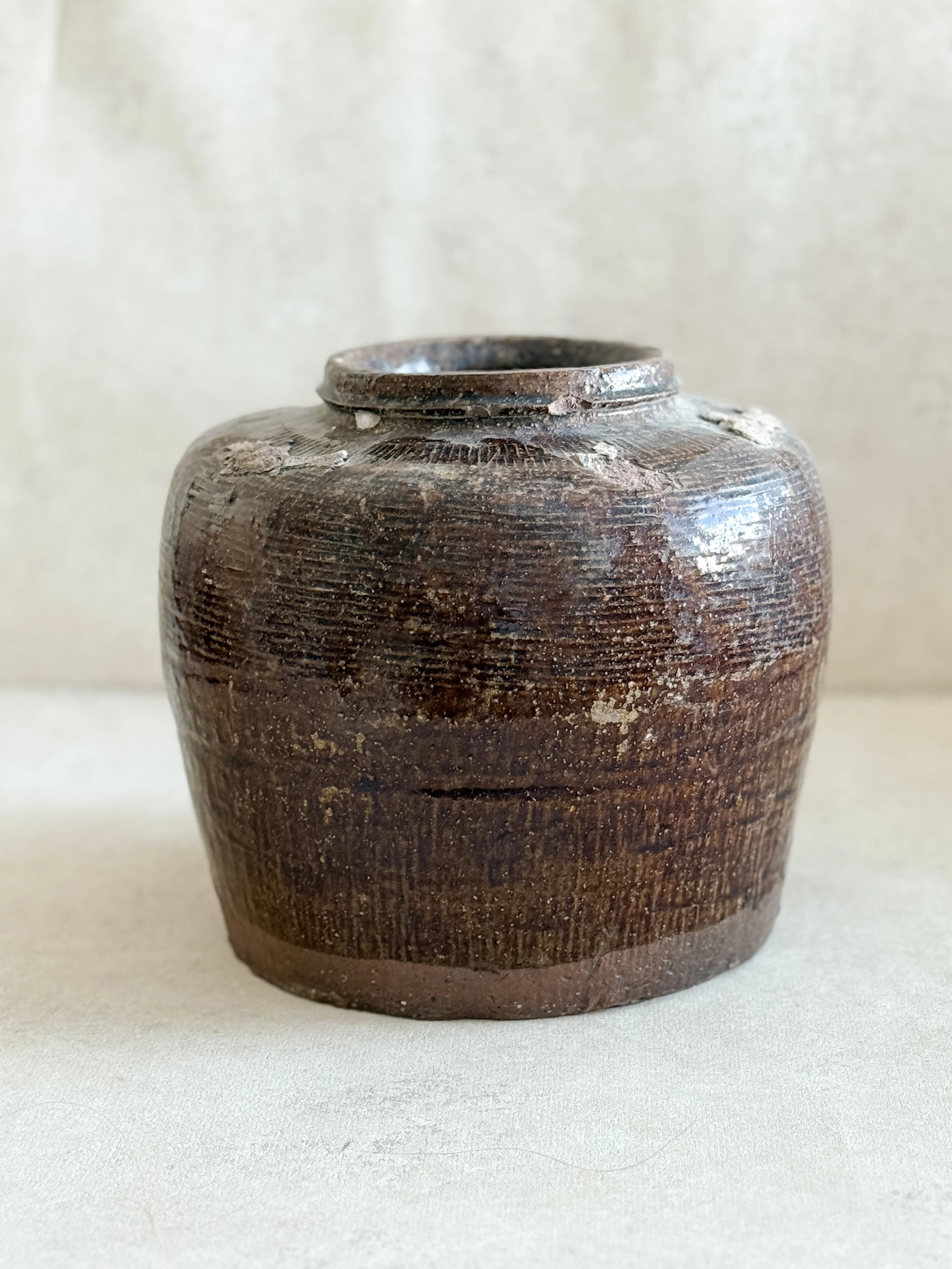 Vintage Mijiu Rice Wine Jar, Medium #2 | Cottage and Key