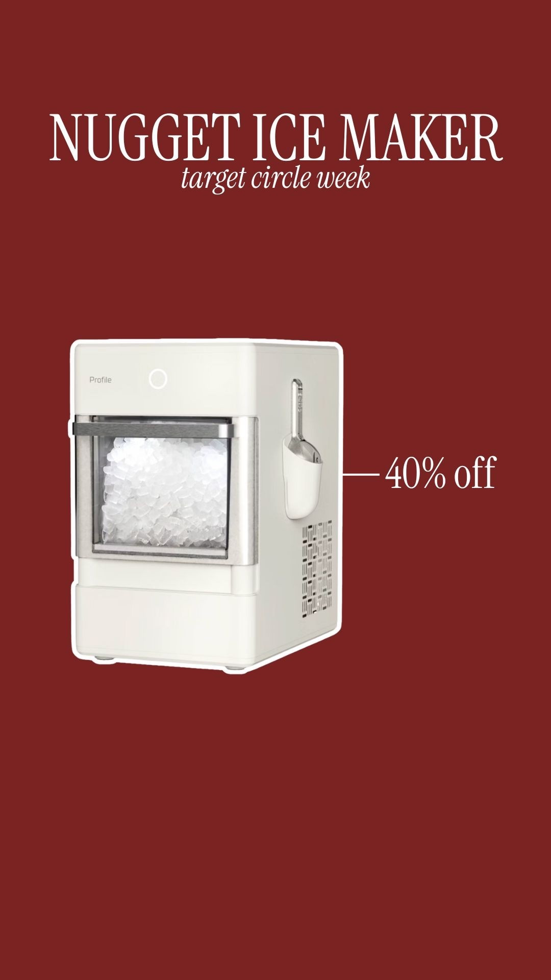Nugget ice maker is $200 off!

Dressupbuttercup.com #dressupbuttercup #dederaad 


#LTKSaleAlert #LTKHome