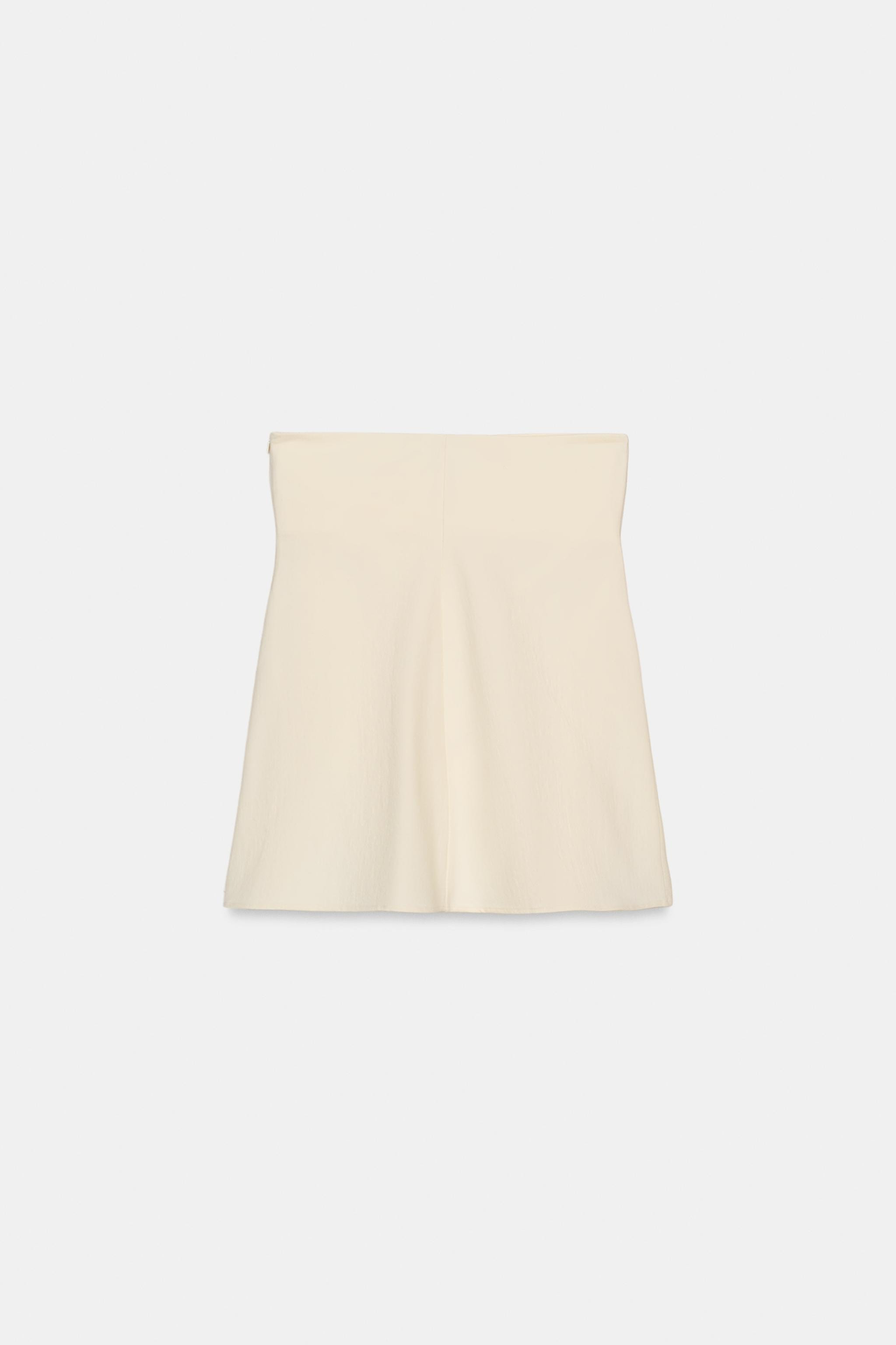 PLEATED STRAPLESS TOP | Zara US