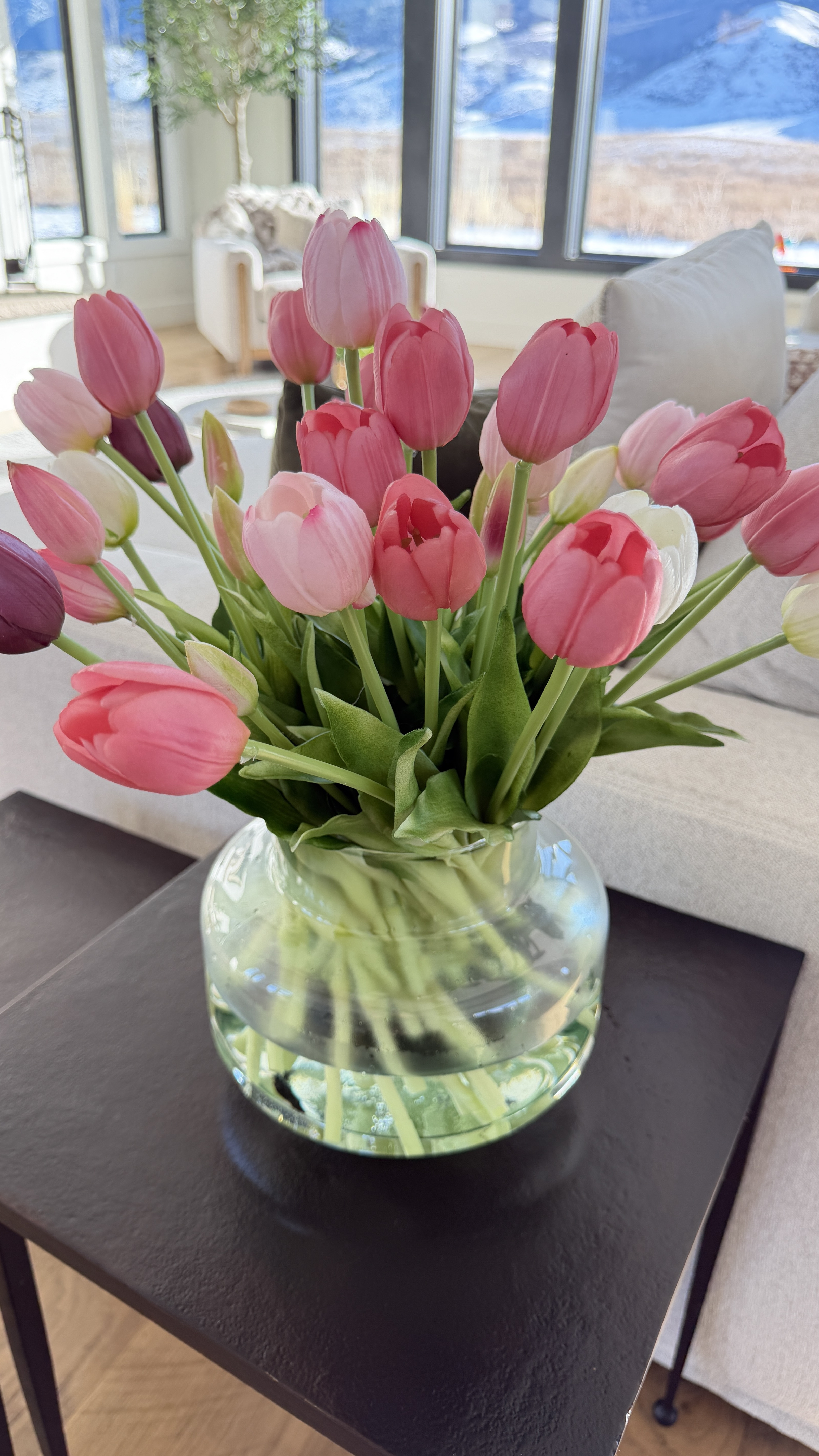 I buy fresh pink tulips every chance I get, so finding faux ones that actually look good felt like a huge win. They add the prettiest pop of color, make a room feel happier, and somehow make everything around them look more styled.

They're my go-to when a space needs a little life. 

 #LTKmomlife #LTKvlog #LTKHome