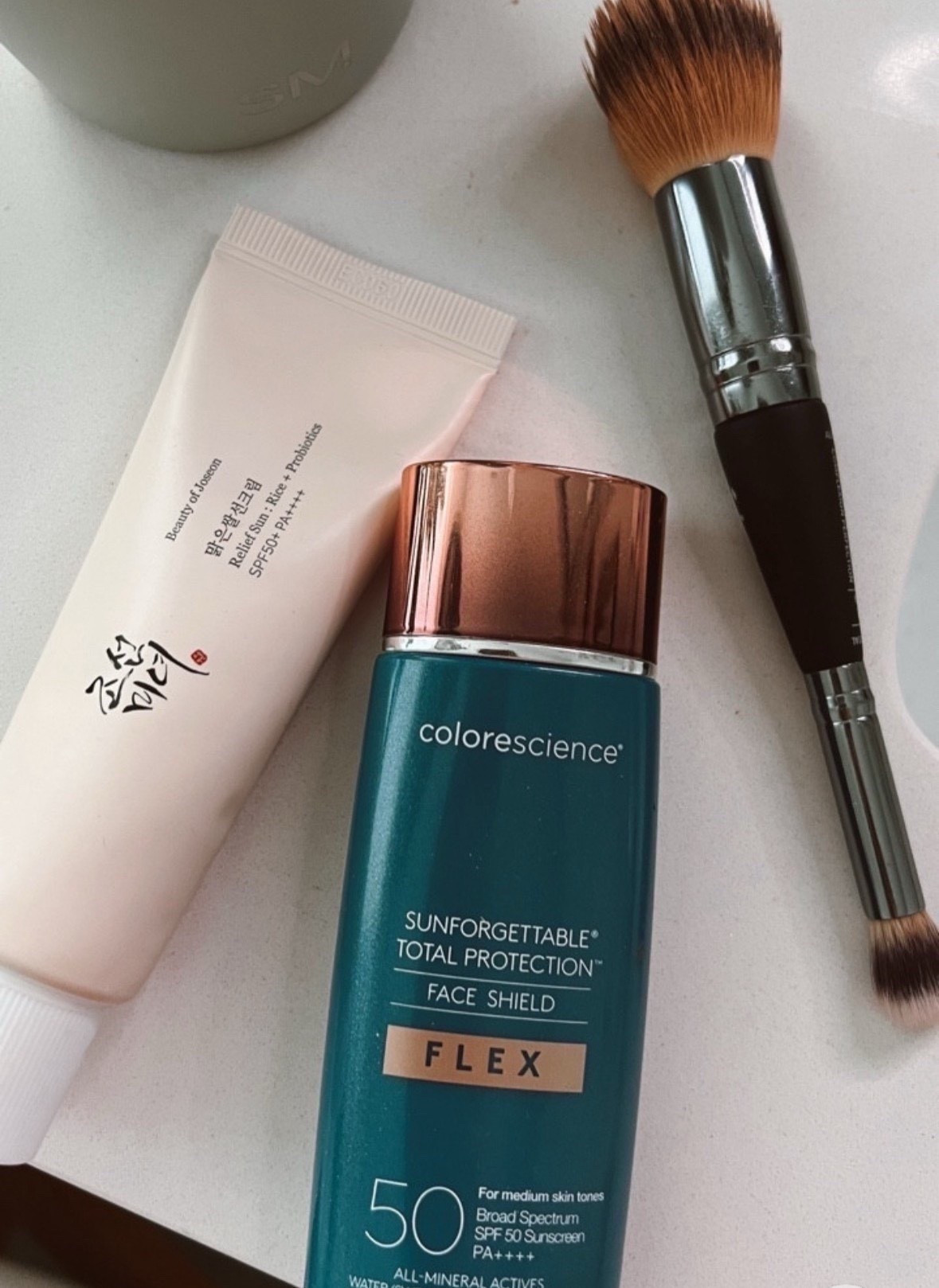 Love this sunscreen! Has SPF 50, a probiotics boend, and works great on all skin types. Quality is amazing. Colorscience gives a perfect tan  

#LTKBeauty #LTKselfcare