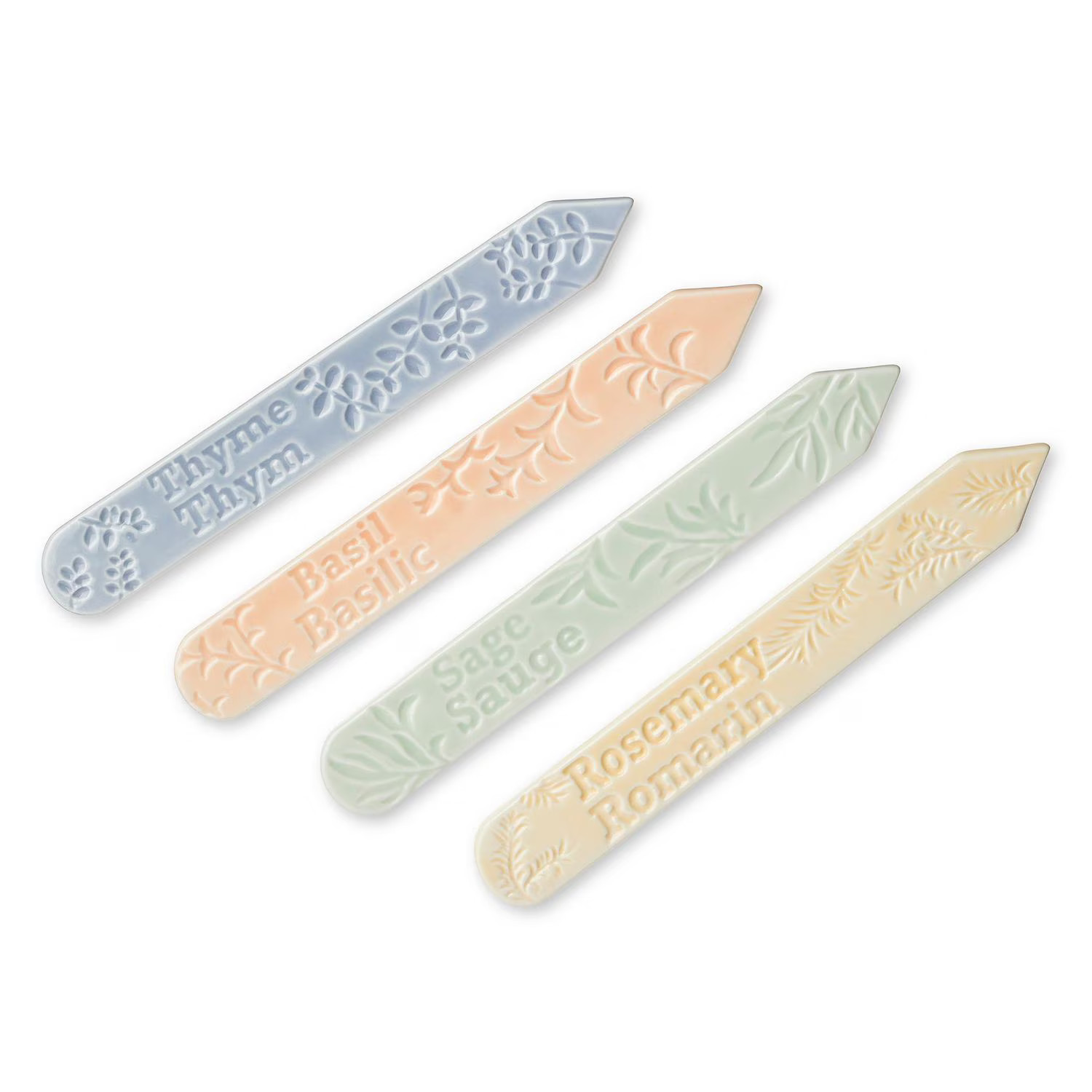FRAÎCHE Spring Ceramic Herb Marker Set, 4 count | Walmart (CA)