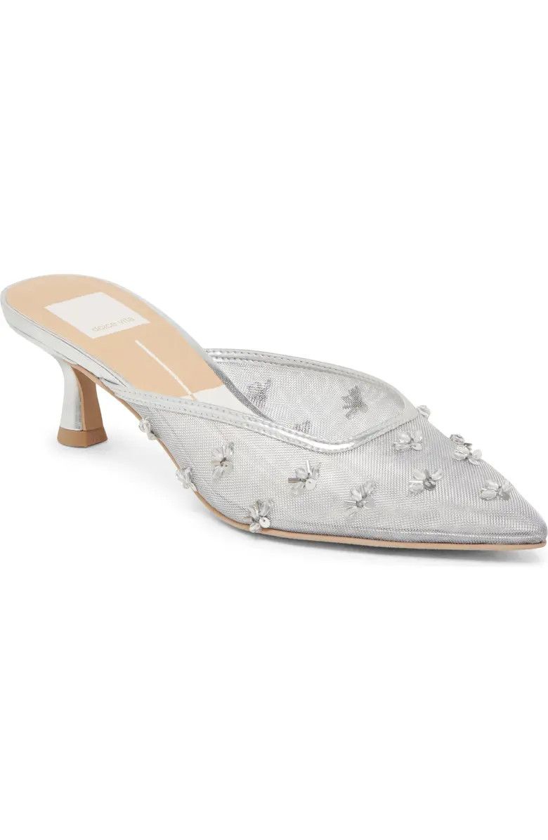 Clara Kitten Heel Pointed Toe Pump (Women) | Nordstrom
