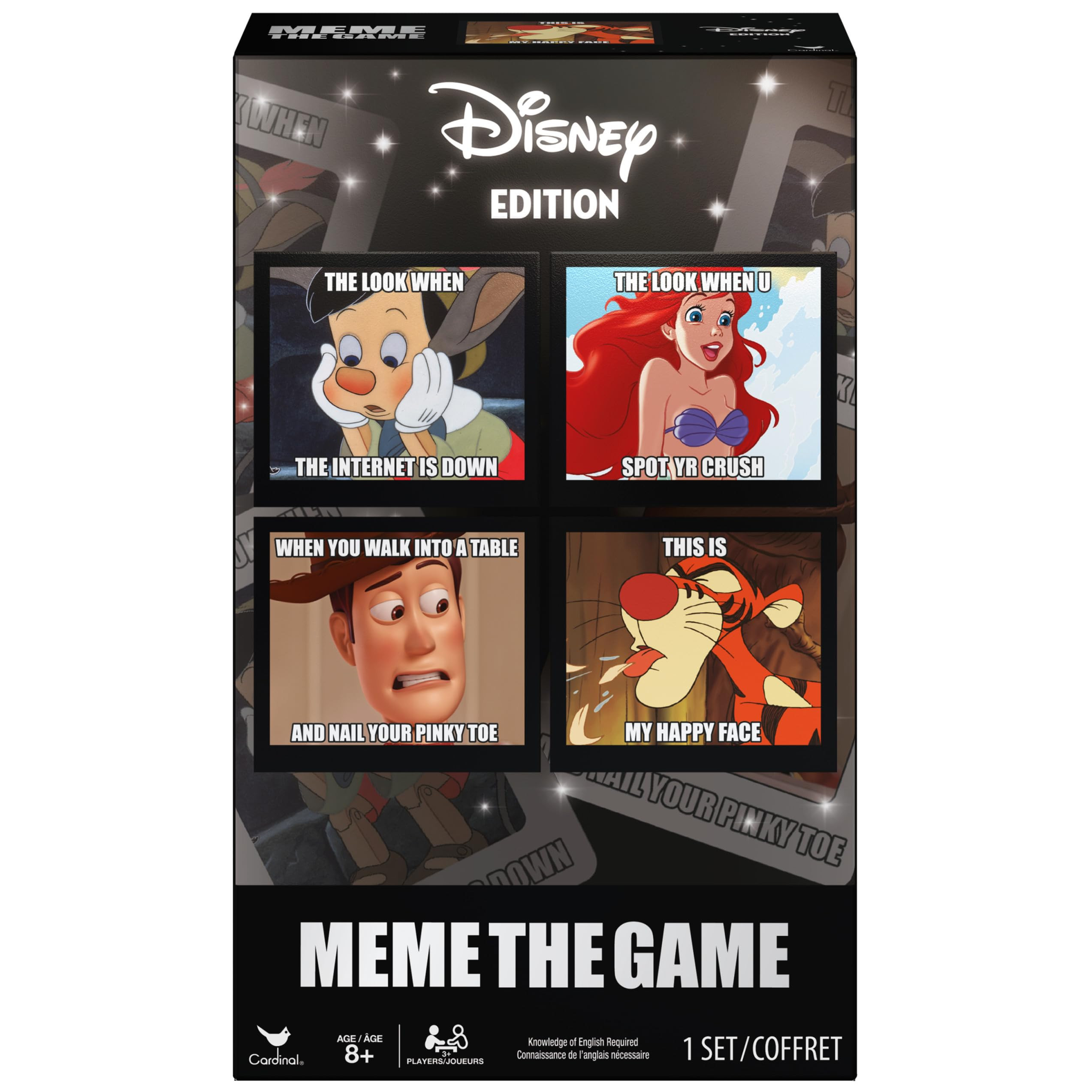 Spin Master Games, Meme The Game: Disney Version, Funny Card Game for Fans of Disney Movies, 3-6 ... | Amazon (US)