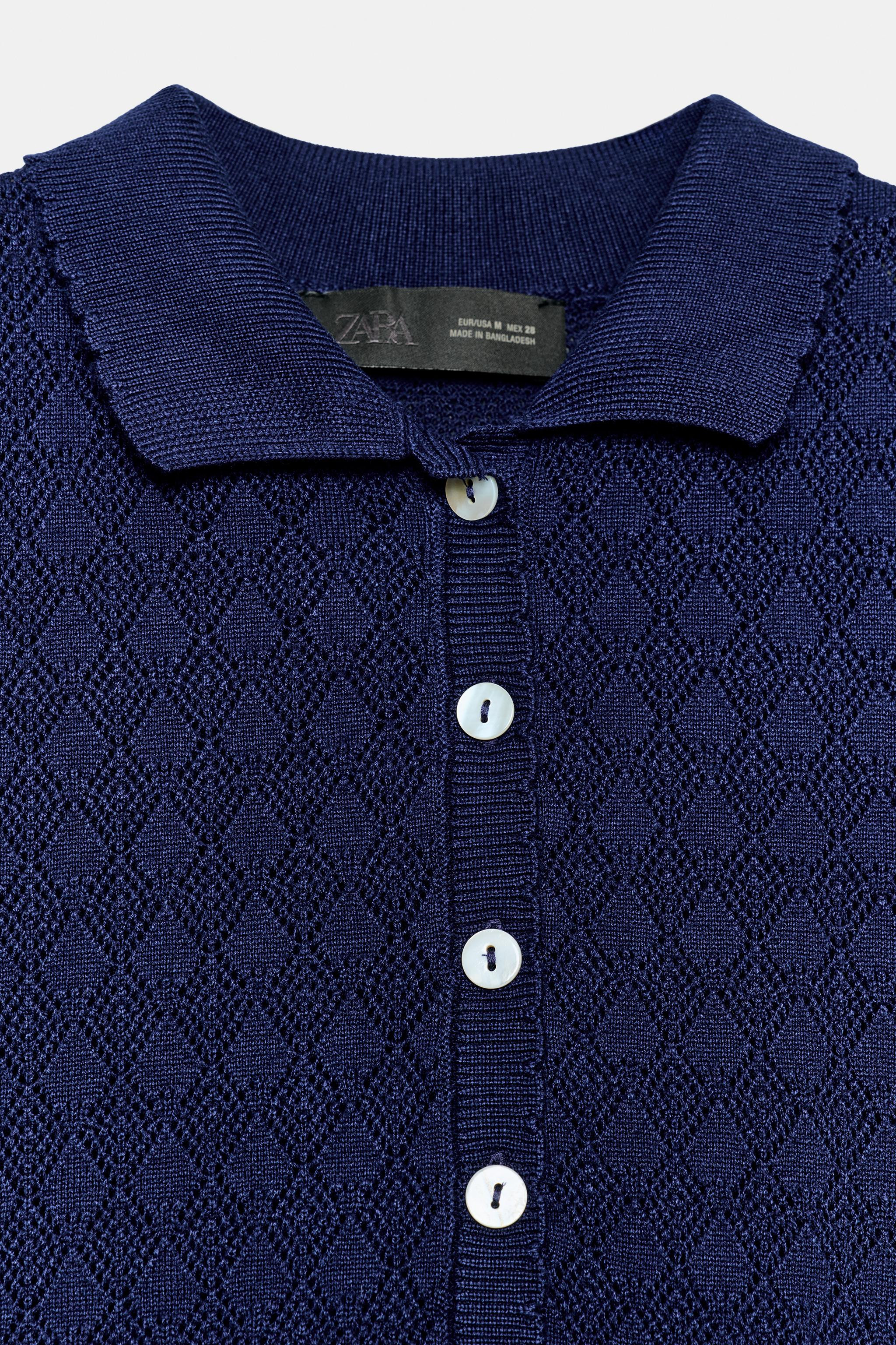STRICKJACKE MIT KURZEN ÄRMELN | Zara DE