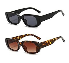 Pro Acme Rectangle Sunglasses for Women Men Vintage Retro UV Protection Sun GLasses | Amazon (US)