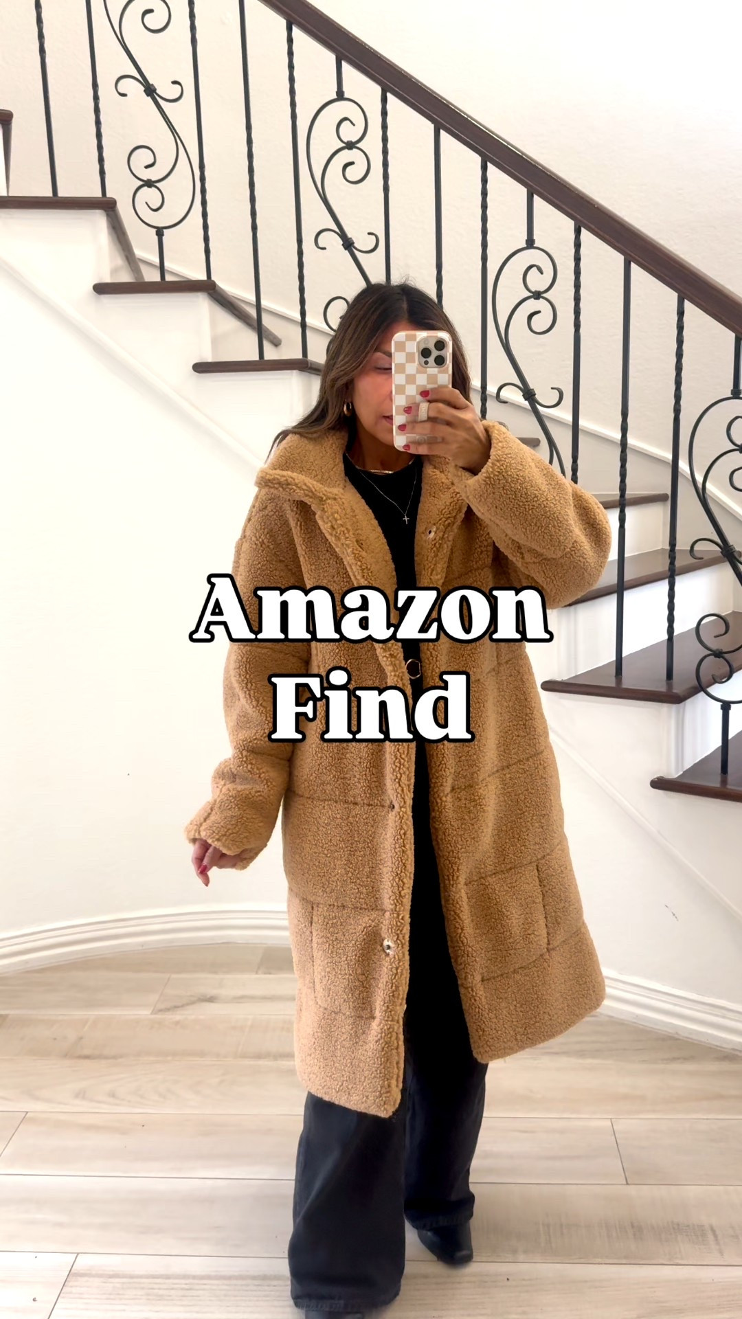 I’m 5’2” 118#ish for reference 
Teddy  coat in small tts
Jeans I sized down- to 25
Black layering tee I sized up to medium.
Boots tts. 
Amazon finds, fall outfits,fashion over 40, over 50 style, midlife fashion, petite fashion,midlife fashion, affordable fashion, fashion over40 

#LTKPetite #LTKGiftGuide #LTKOver40