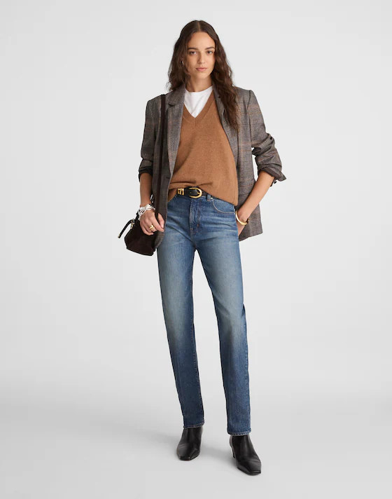 Cashmere V-Neck Sweater Vest | Madewell | Madewell