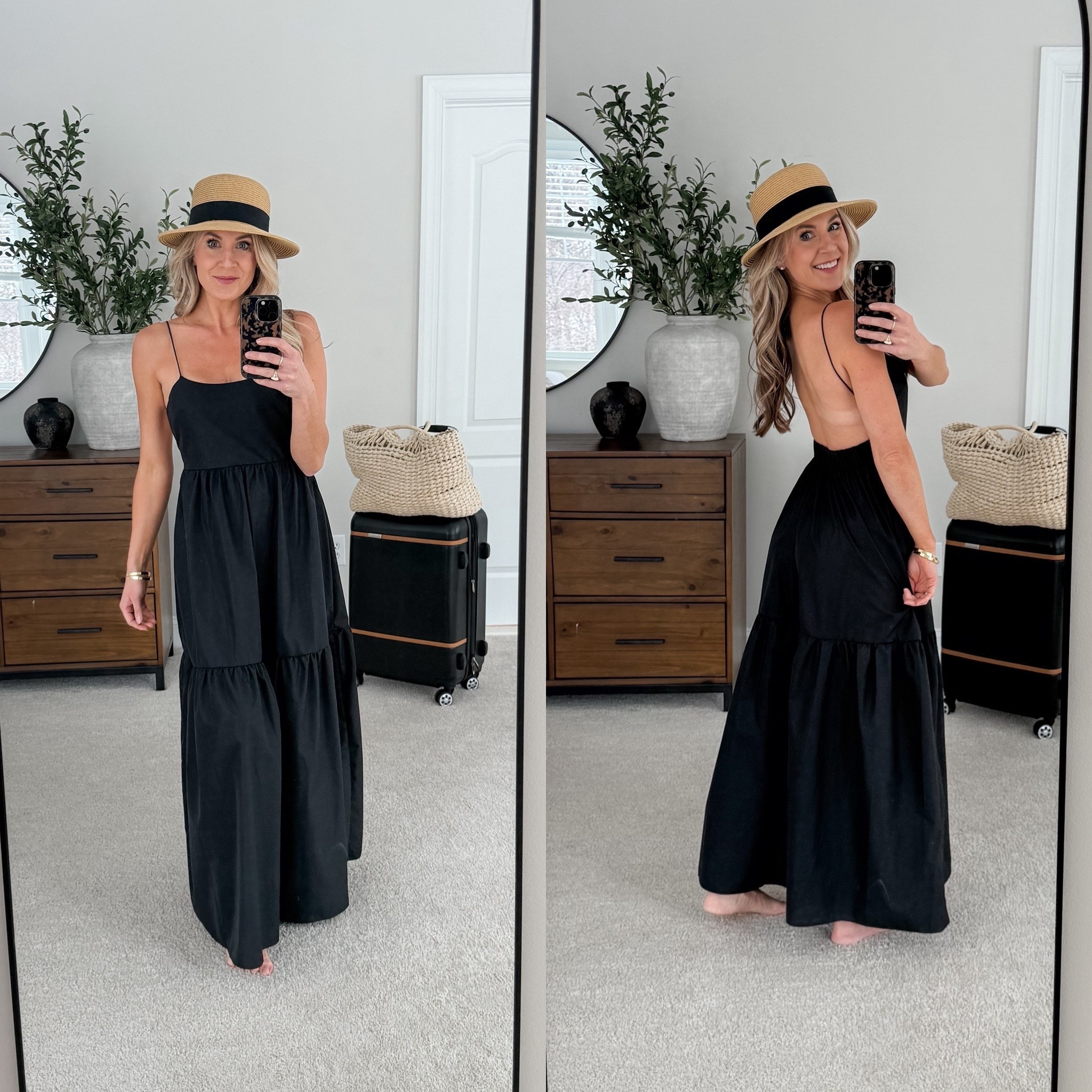 This black, backless, sundress 😍 great for day or night!

#LTKTravel #LTKSeasonal #LTKmomlife