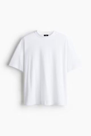 H & M - Oversized Fit T-shirt - White | H&M (US + CA)