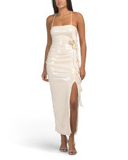 She Glows Cami Strap Sequin Maxi Dress | Casual Dresses  | Marshalls | Marshalls