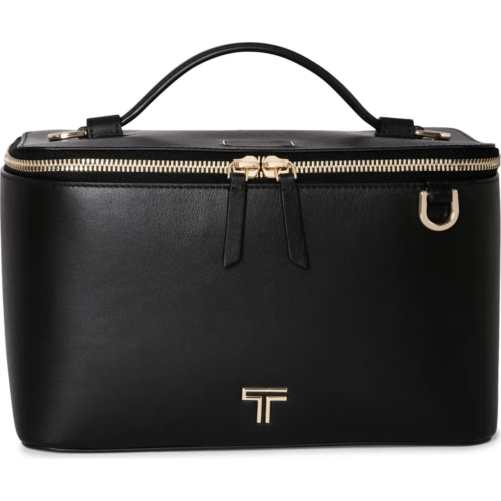 TUMI Voyageur Lex Train Case Crossbody Bag in Black/Light Gold at Nordstrom Rack | Nordstrom Rack