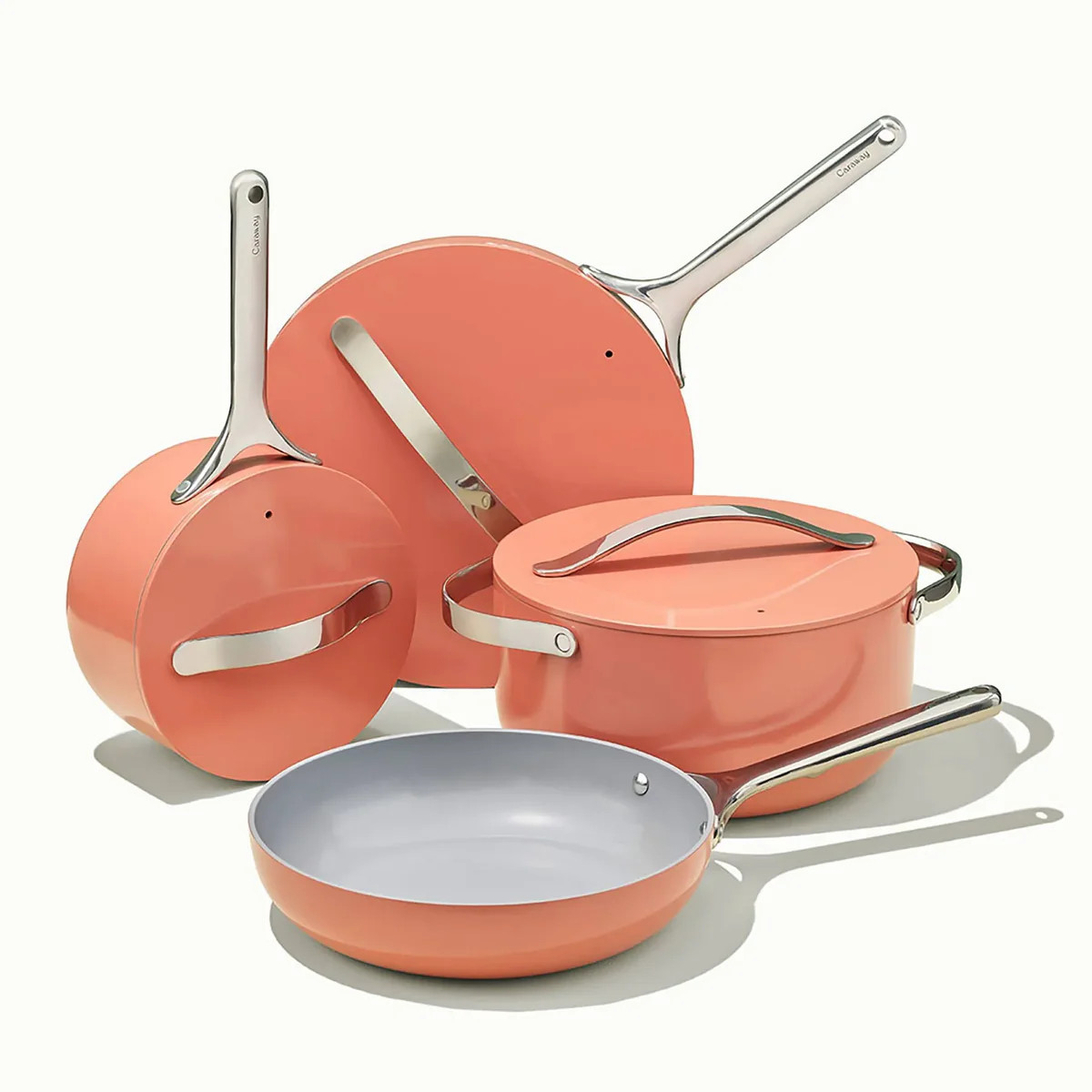 Caraway 12pc Cookware Box Set - Perracotta | REBEL (formerly Rebelstork)