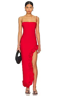 MAJORELLE Montauk Gown in Red from Revolve.com | Revolve Clothing (Global)