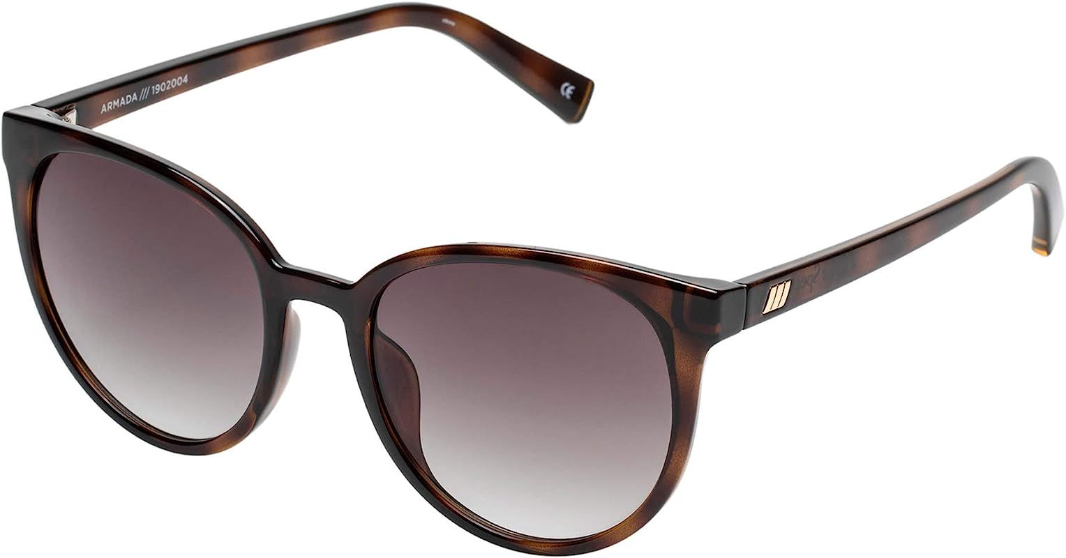 Le Specs Women's Armada Sunglasses, Black/Smoke Grad, One Size | Amazon (US)