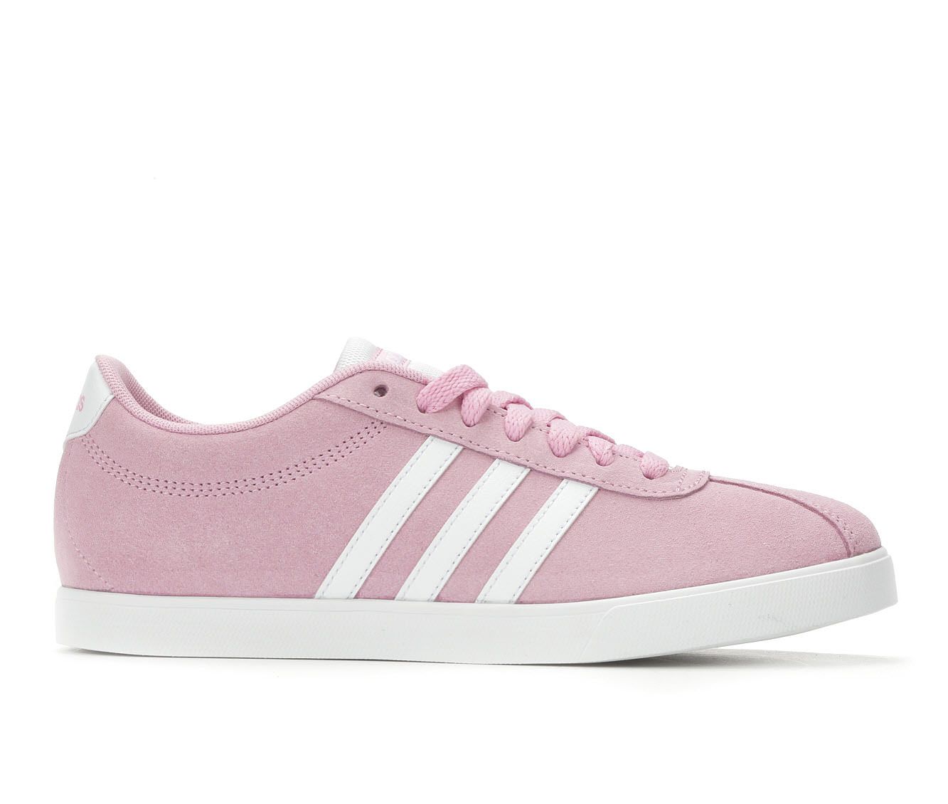 Women's Adidas Courtset Sneakers (Pink - Size 6) | Shoe Carnival