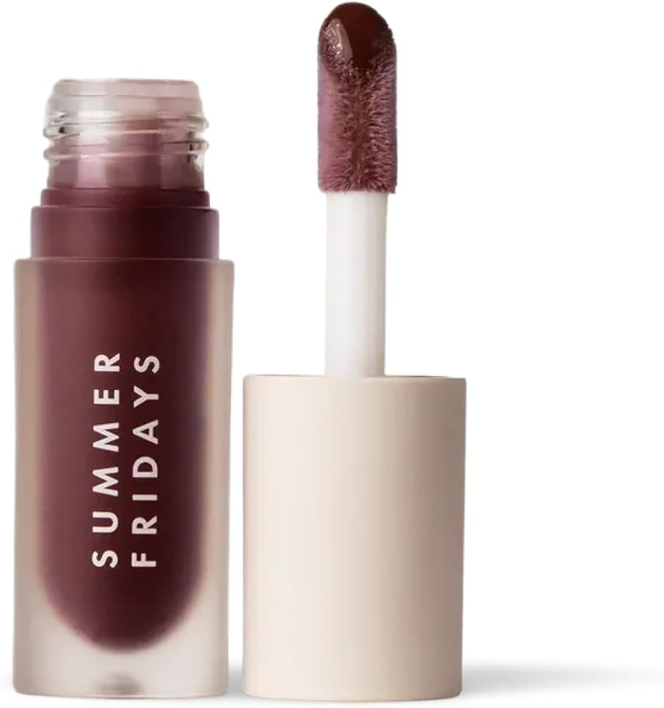 Summer Fridays Dream Lip Oil - Tinted Lip Oil with Moisturizing Sheer Coverage, High-Shine and De... | Amazon (US)
