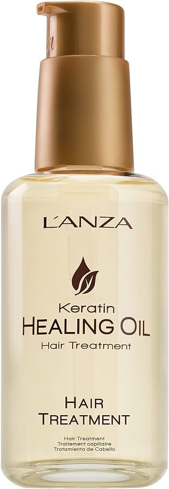 L'ANZA Keratin Healing Oil Hair Treatment, Hair Oil Revives & Nourishes Dry Damaged Hair & Scalp,... | Amazon (US)