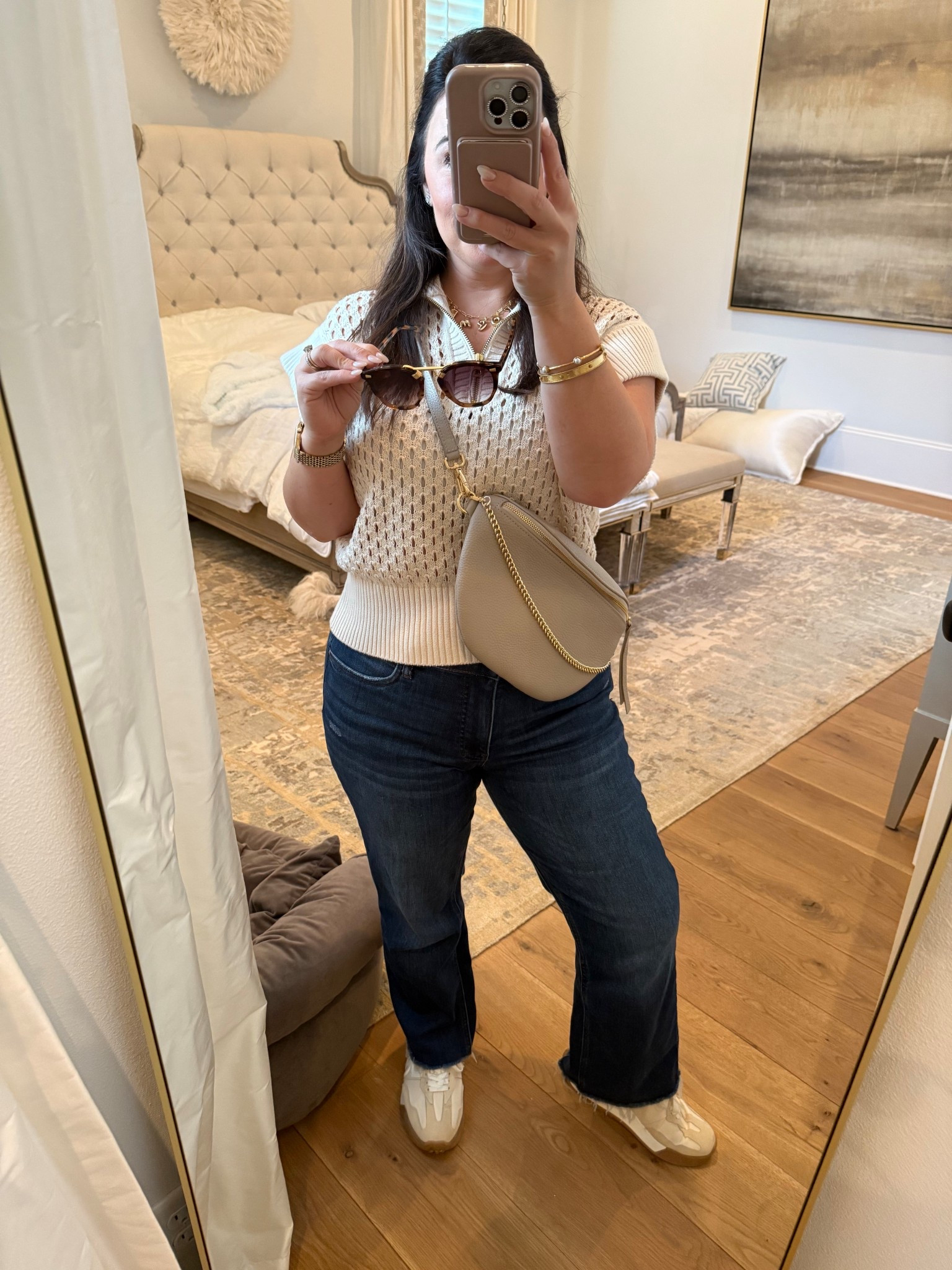 Casual Friday Look!
#varley #krewe #beckslingbag 

#LTKFindsUnder50 #LTKGiftGuide #LTKPetite