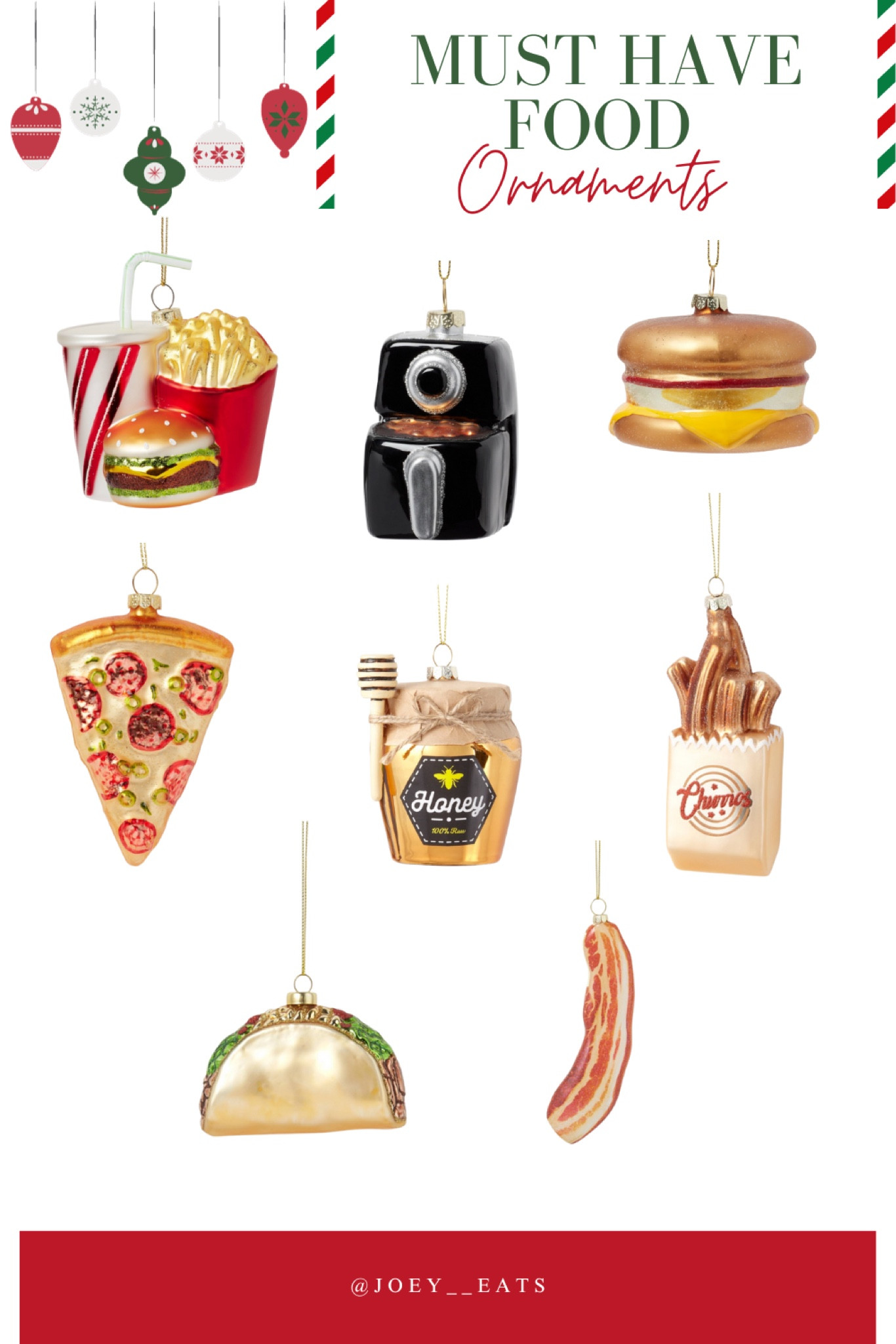 Food Ornaments 

#LTKSeasonal #LTKHoliday #LTKhome