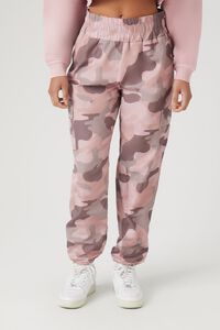 Mid-Rise Camo Print Cargo Joggers | Forever 21 | Forever 21 (US)