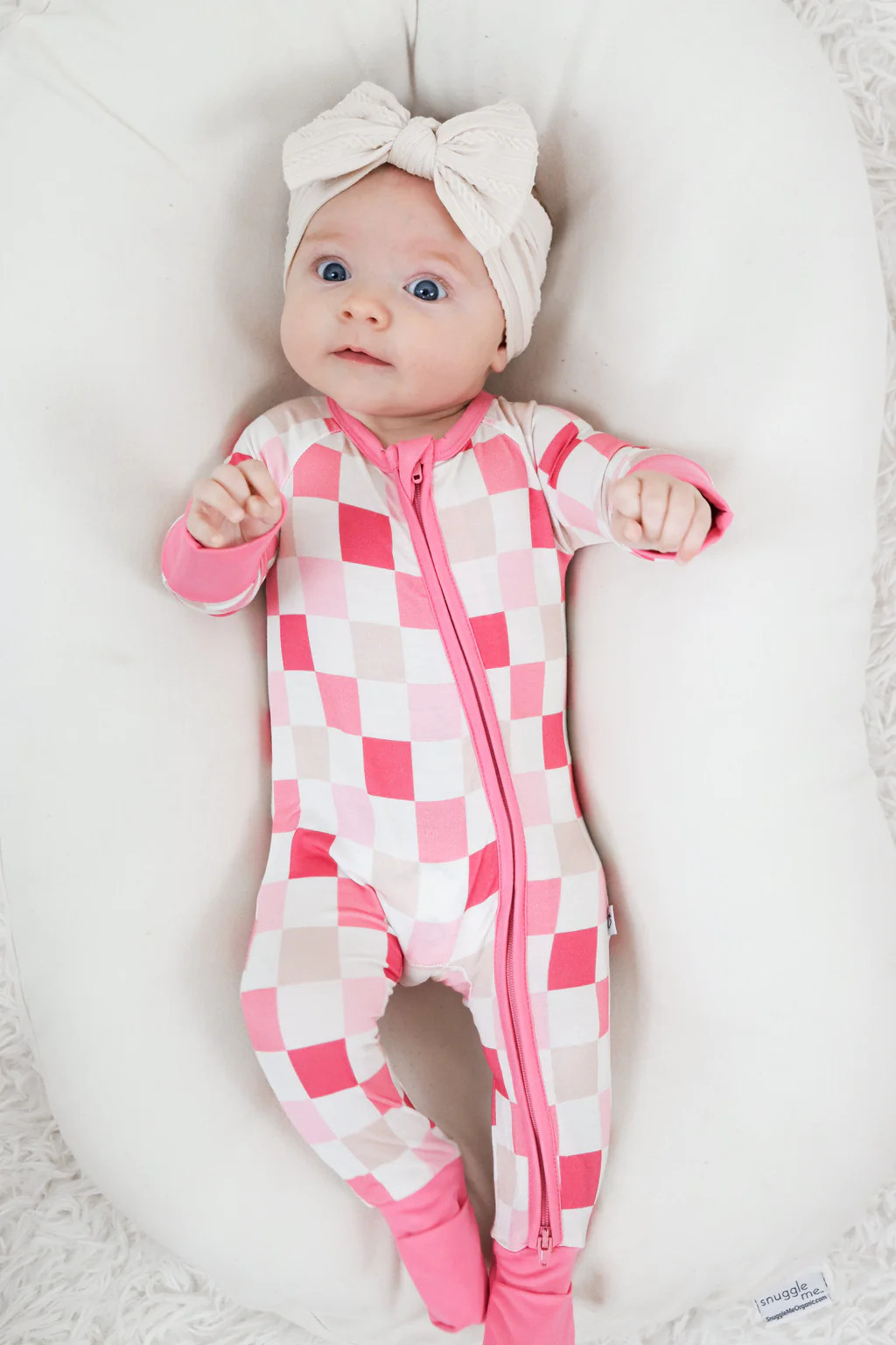 DREAMY PINK CHECKERS DREAM ROMPER | DREAM BIG LITTLE CO