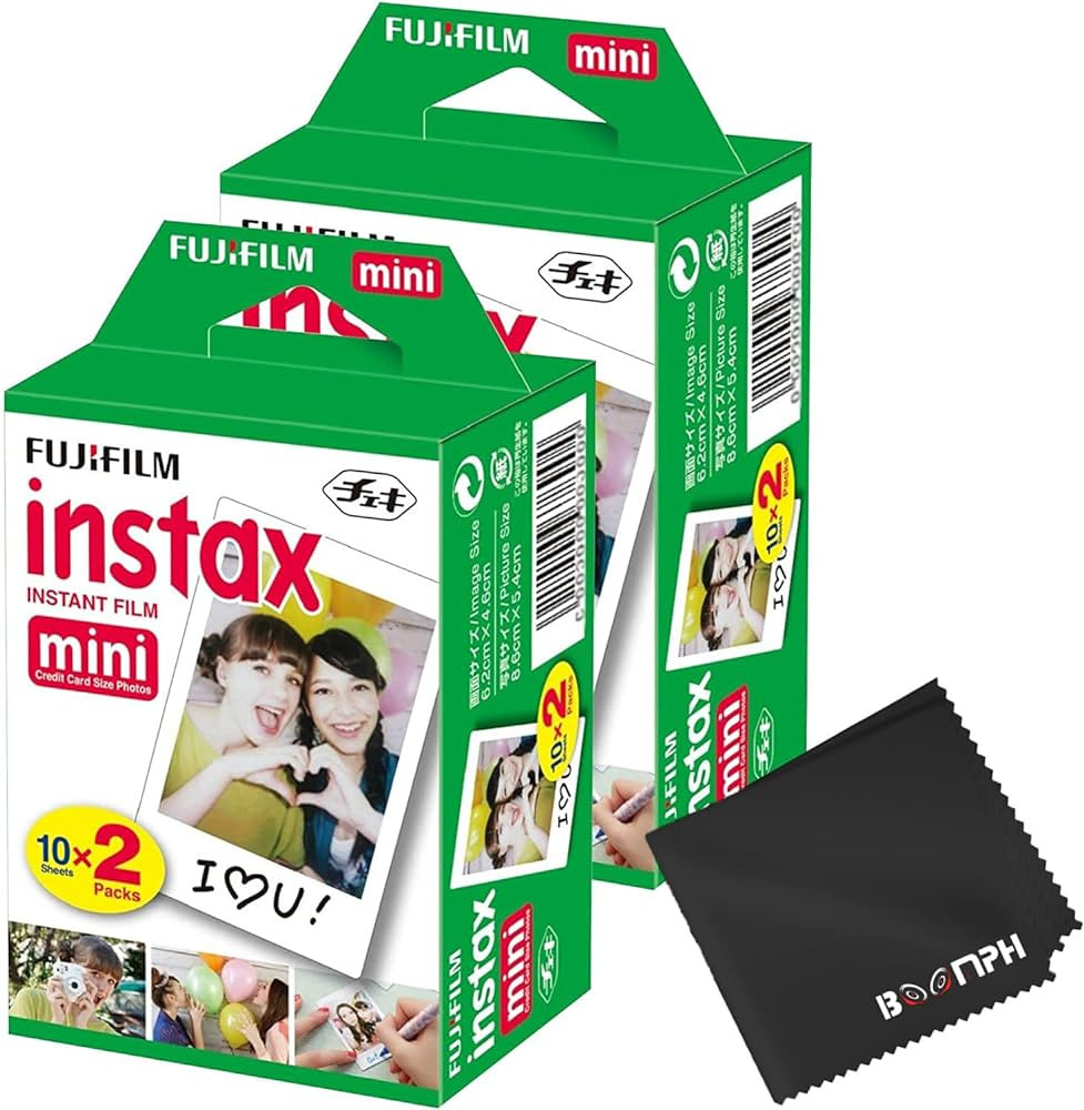 Fujifilm Instax Mini Instant Camera Film: 40 Shoots Total, (10 Sheets x 4) - Capture Memories Any... | Amazon (US)