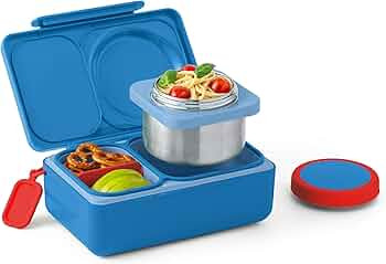 Omie OmieBox UP bento box for kids | Insulated lunch box | Leak proof thermos food jar | Cooler i... | Amazon (US)