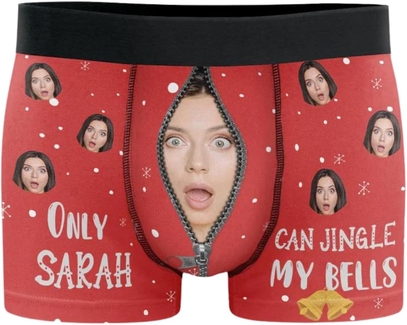 Pawfect House Valentines Day Gifts for Him, Custom Photo Men's Boxer Briefs, Funny Face Birthday ... | Amazon (US)